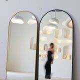 Black Arc Mirror 180x100 cm