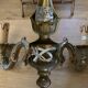 Golden wall sconces