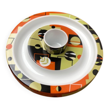 Postmodern Athena Bowl by M. Peppercorn & Sieger Design for Ritzenhoff, Set of 2