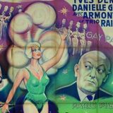 Original movie poster 1959 nights of pigalle 120x160 cm vintage