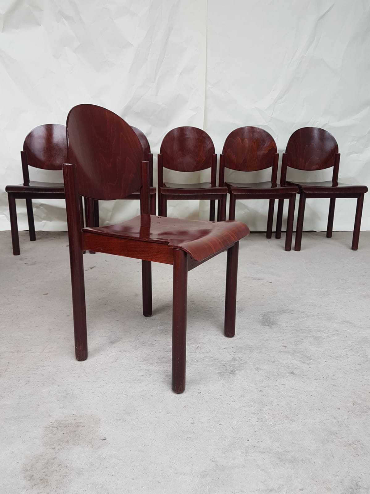 Set of 6 Baumann chairs