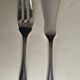 Housewife Ercuis in silver metal model with trilobed net 66 pieces