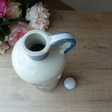 Bouteille delf blue hollandais avec bouchon de liège