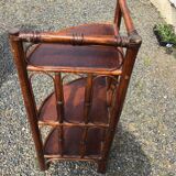 Rattan shelf