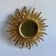 Vintage  Sunburst Mirror