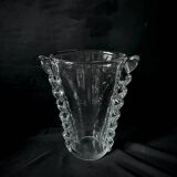 Large crystal vase