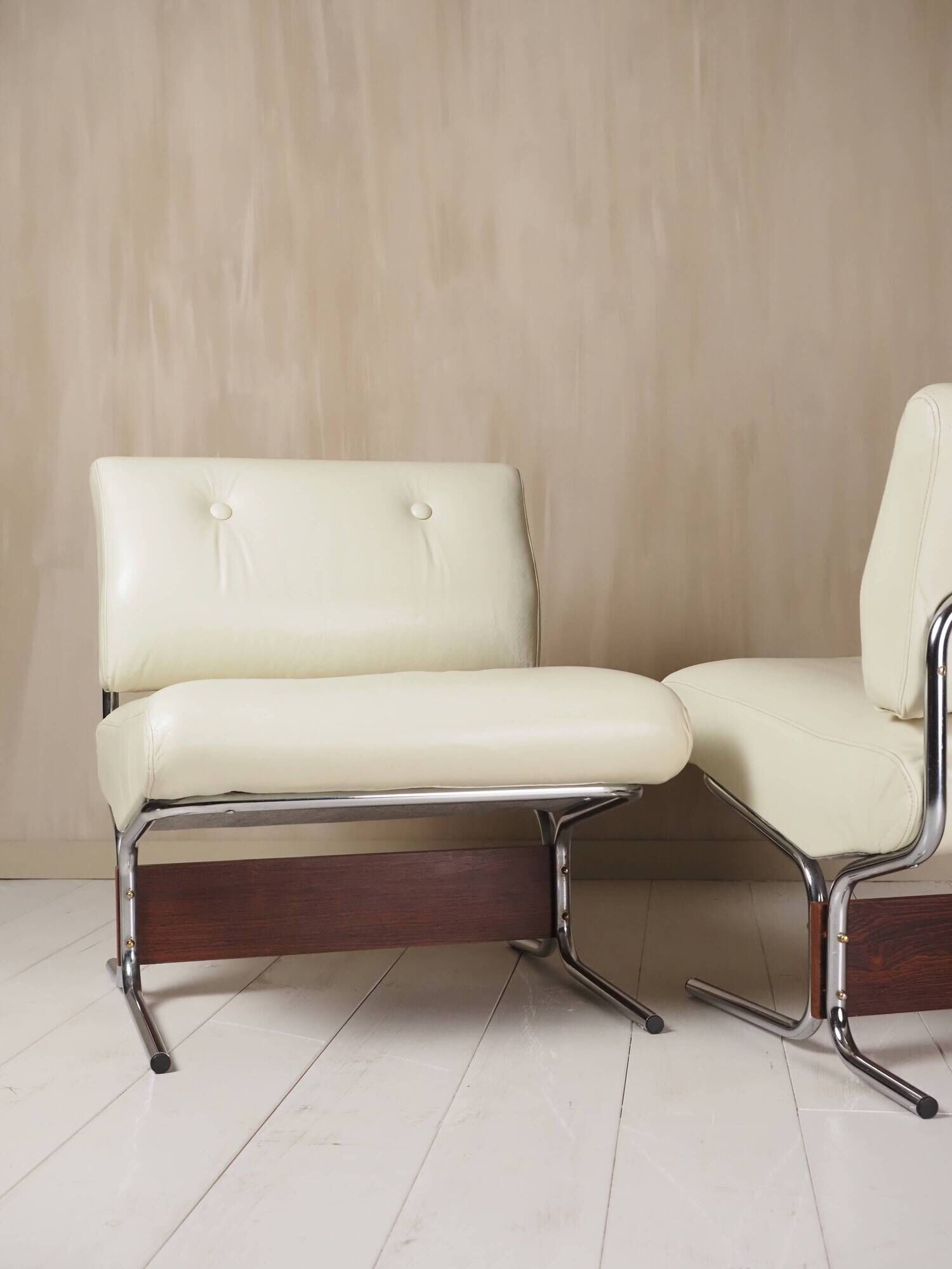 Rare pair of "Caracas" lounge chairs by Pierre Guariche, 1960s