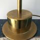 French brass pendulum lamp