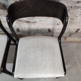 Set of 6 Baumann sled chairs