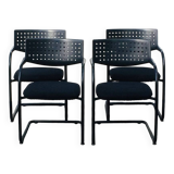 4 Chairs 'Vis à Vis' Antonio Citterio / VITRA. Vintage