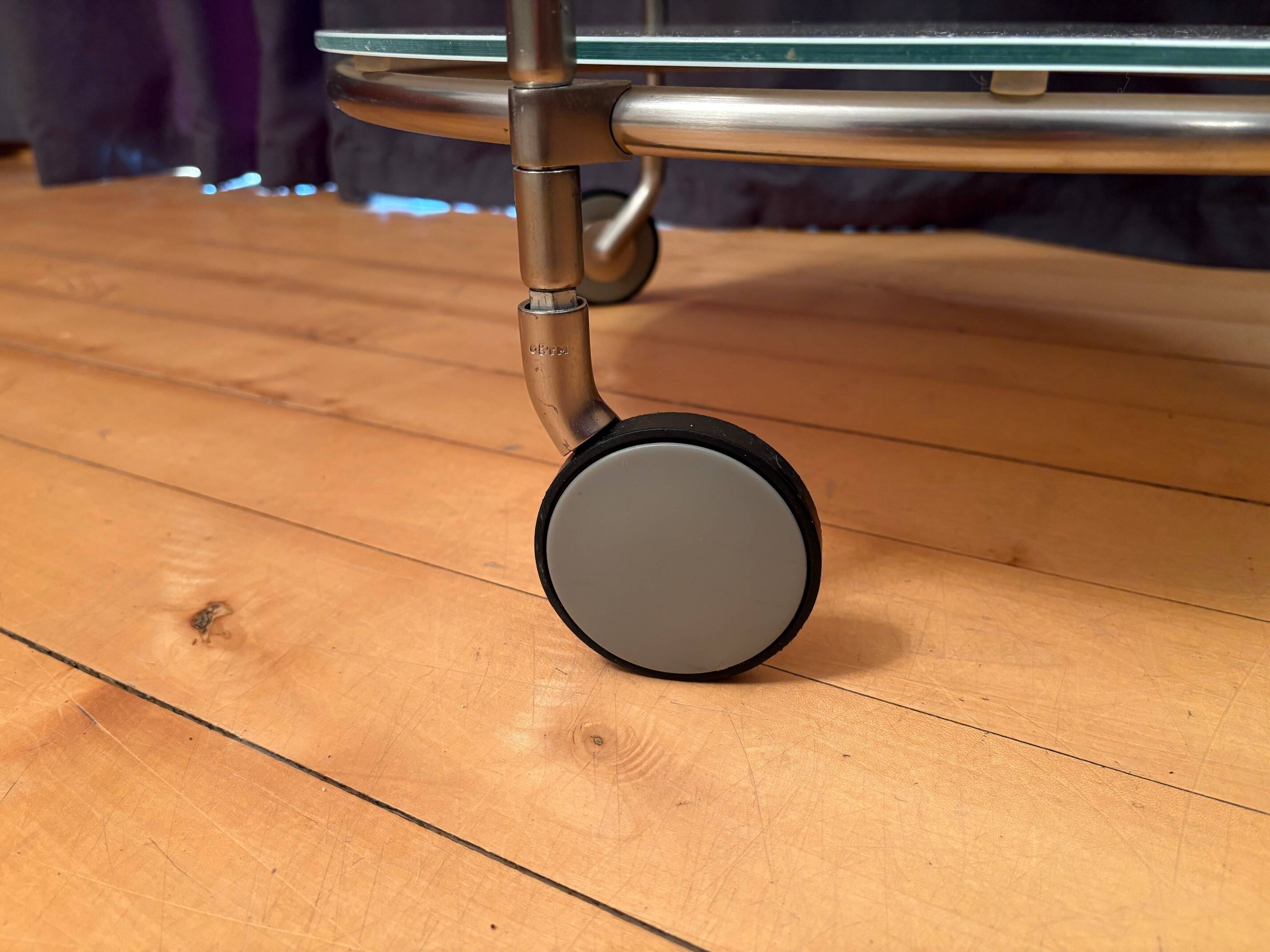 Mobile side table designed by Ehlen Johansson, Ikea, Sweden, 1970s