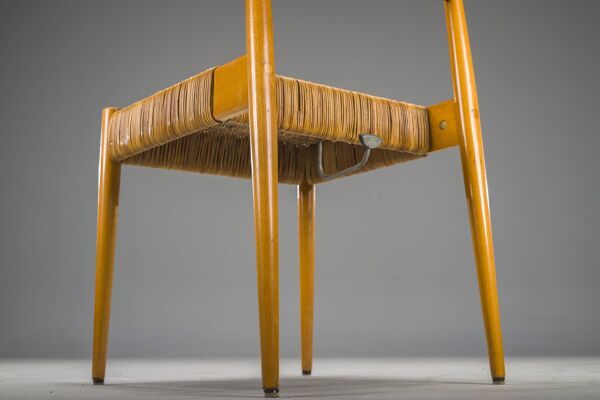 Chaise Bauhaus SE19 par Egon Eiermann pour Wilde + Spieth, années 1950