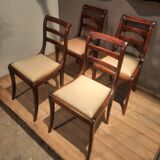 4 chairs with removable seat