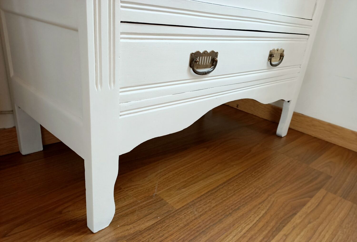 White Parisian wardrobe
