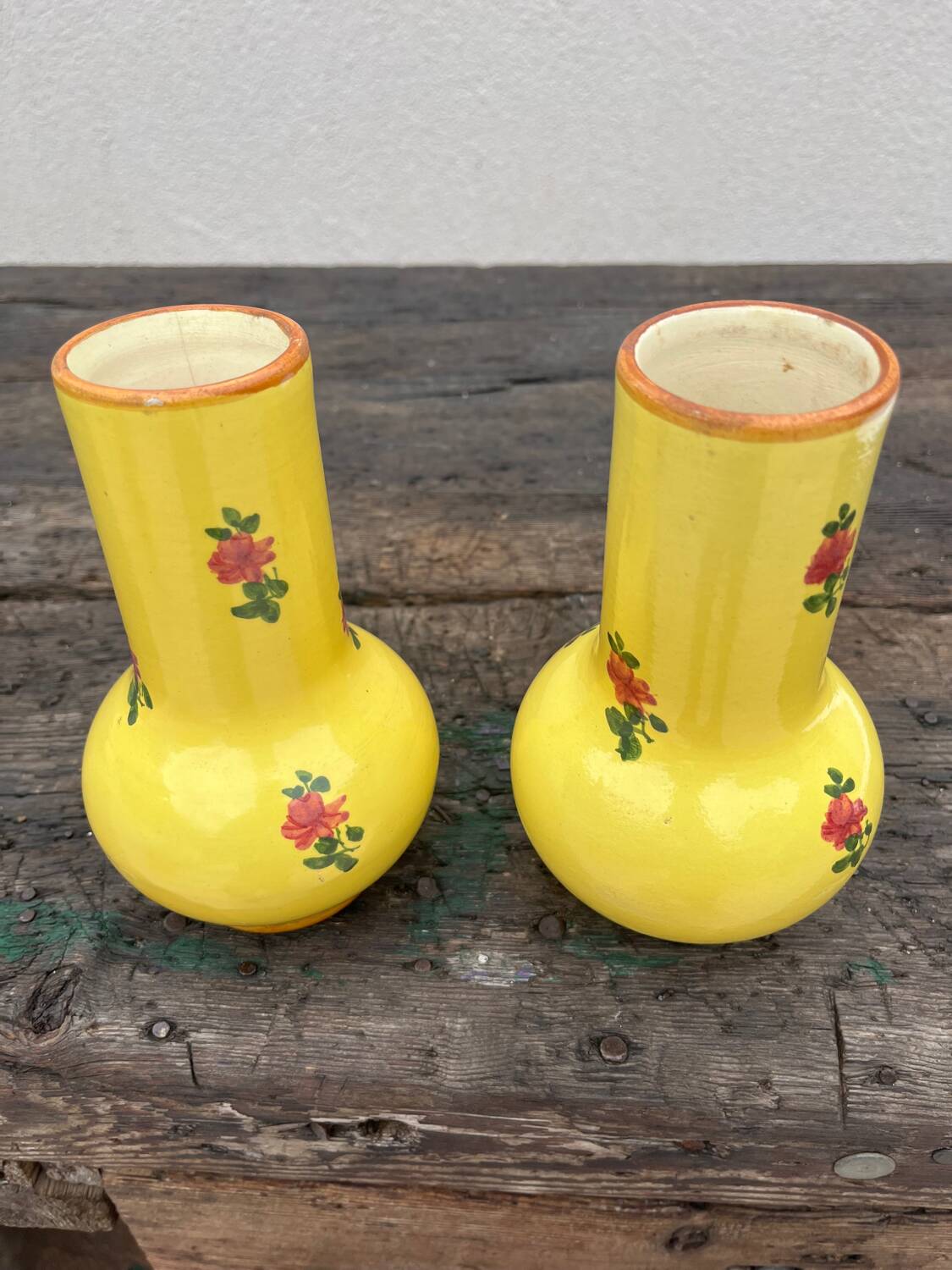 Pair of Vallauris vases by Jerome Massier