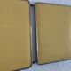 Vintage mirror 1960 triptych ivory barber - 24 x 58 cm