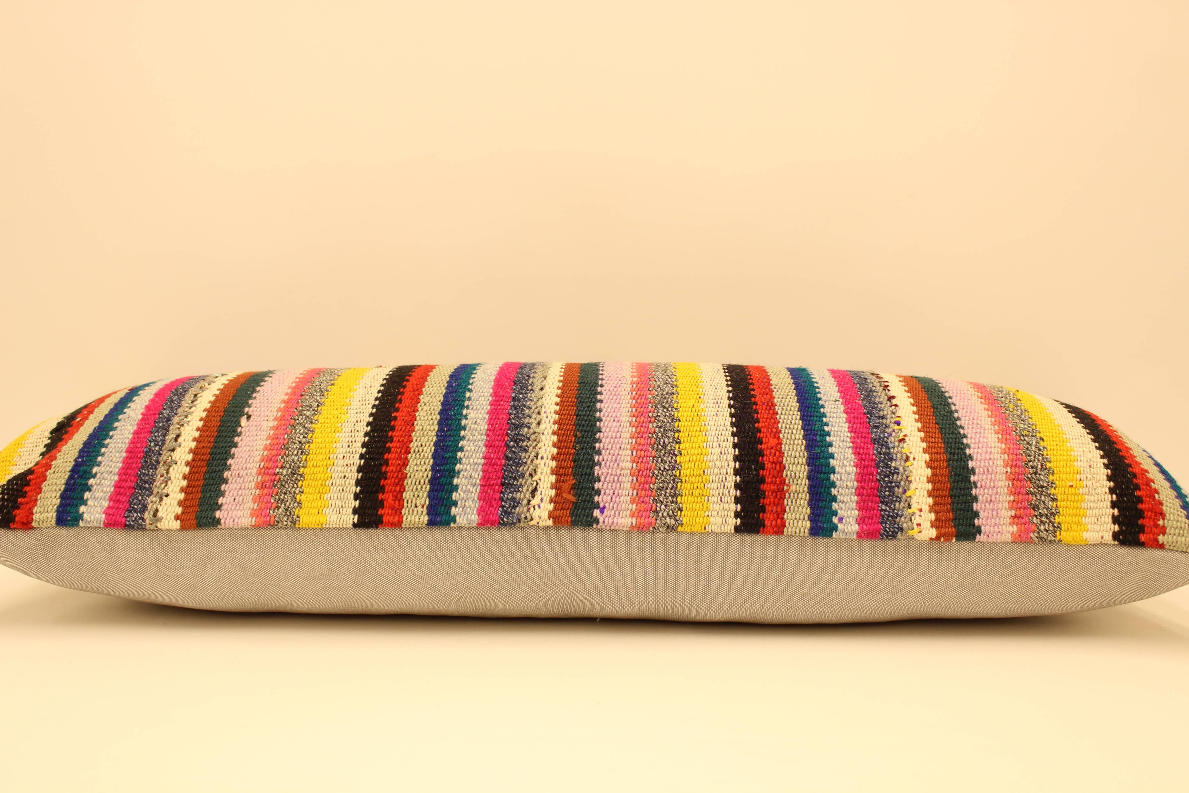 Turkish kilim pillow, 30x90 cm, OD-235