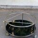 Strind Scandinavian coffee table in black glass by Ehlen Johansson for Ikea