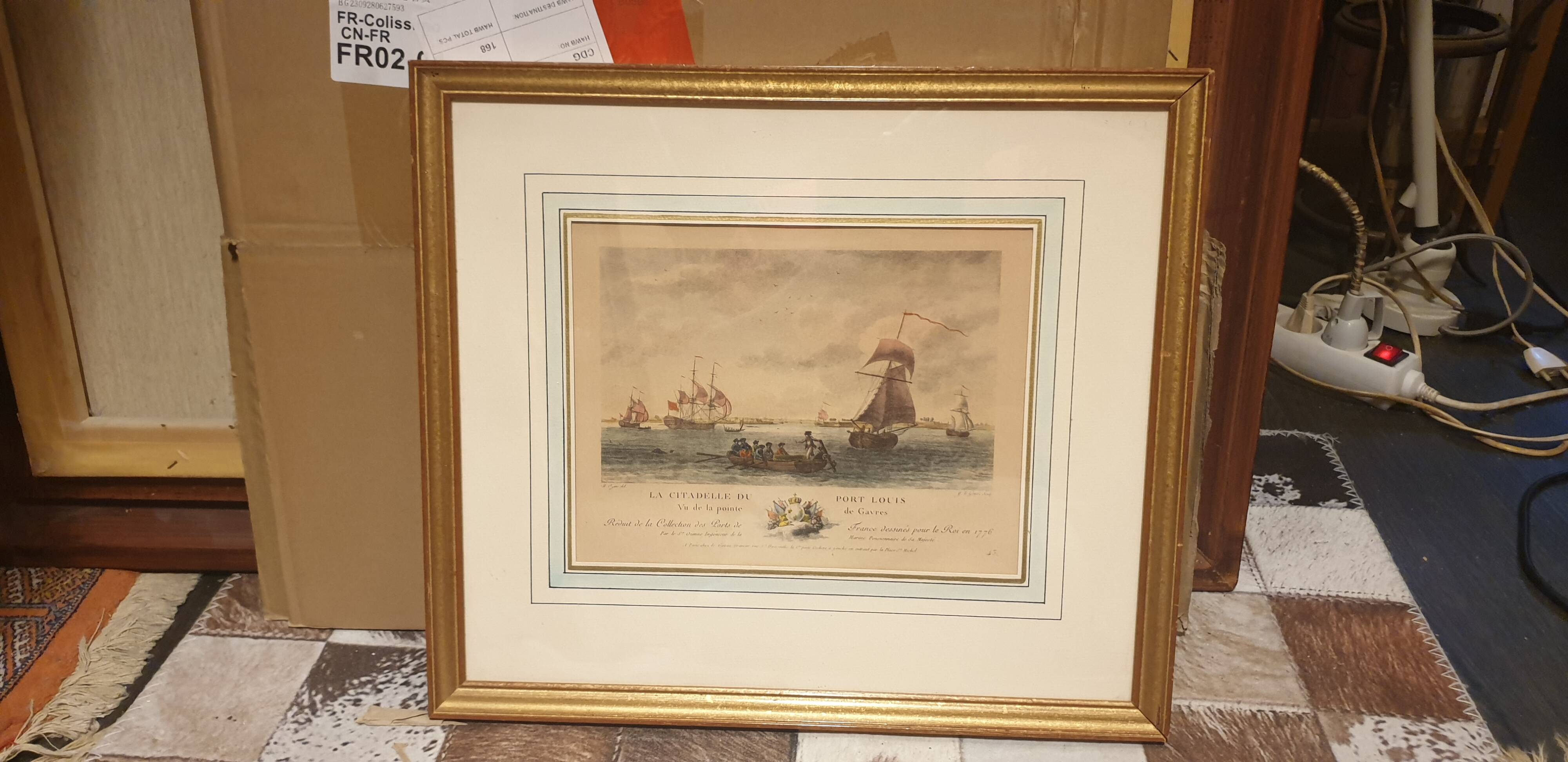 3 marine engravings
