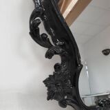 Black molding mirror