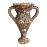 Vase coquillages vintage