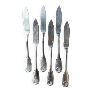 6 couteaux à poisson