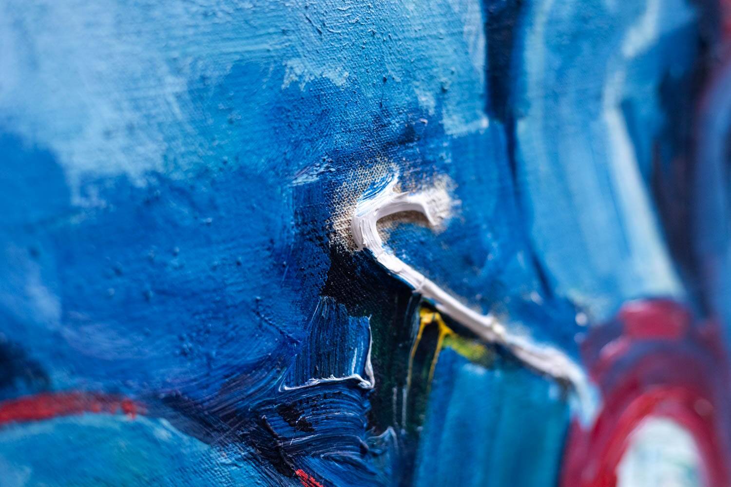 Oil on canvas. 1970s.