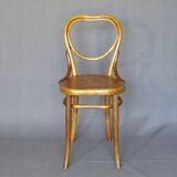 Chair "heart" Thonet N°28 seat wood 1900