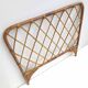 Headboard one place in vintage rattan