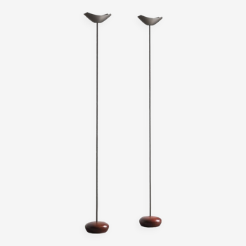 Ensemble de deux lampadaires 'Servul F' par Josef Lluscà pour Arteluce, Italie, 1994