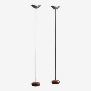 Set of two floor lamps ‘Servul F’ by Josef Lluscà for Arteluce, Italy, 1994