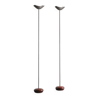 Set of two floor lamps ‘Servul F’ by Josef Lluscà for Arteluce, Italy, 1994