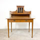 Antique french walnut wooden ladies writing desk