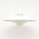 White lamp Lyskaer, Denmark, 70’s