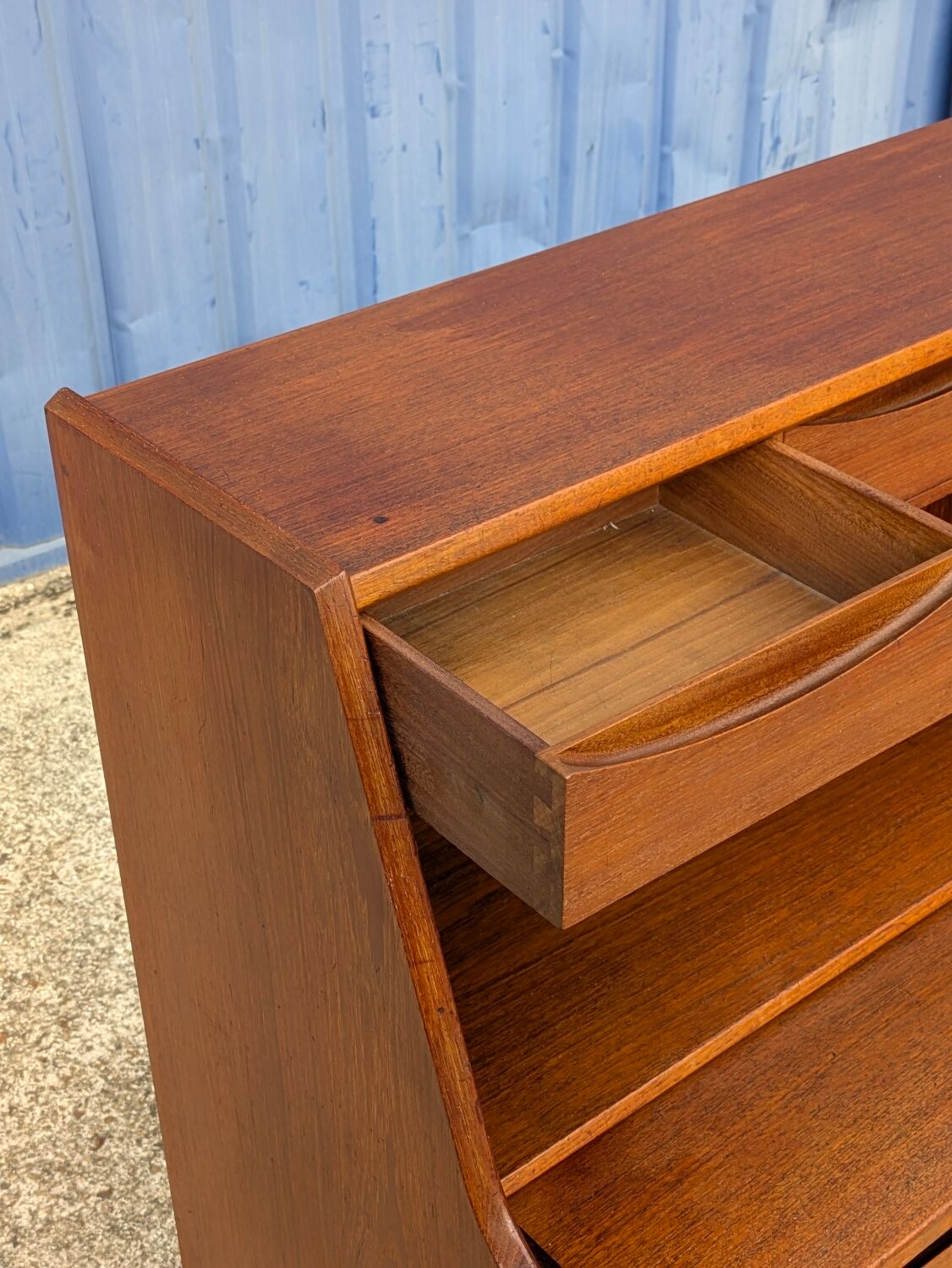 Teak dressing table by Arne Vodder for Olholm Mobelfabrik, 1960