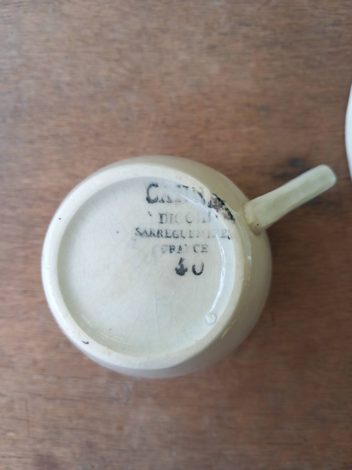 Digoin Sarreguemines Mug