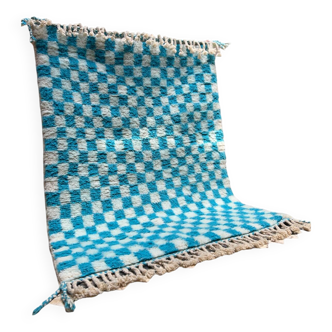 Bluka checkered rug 175x130