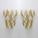 Pair of Modern Italian Murano Glass Sconces