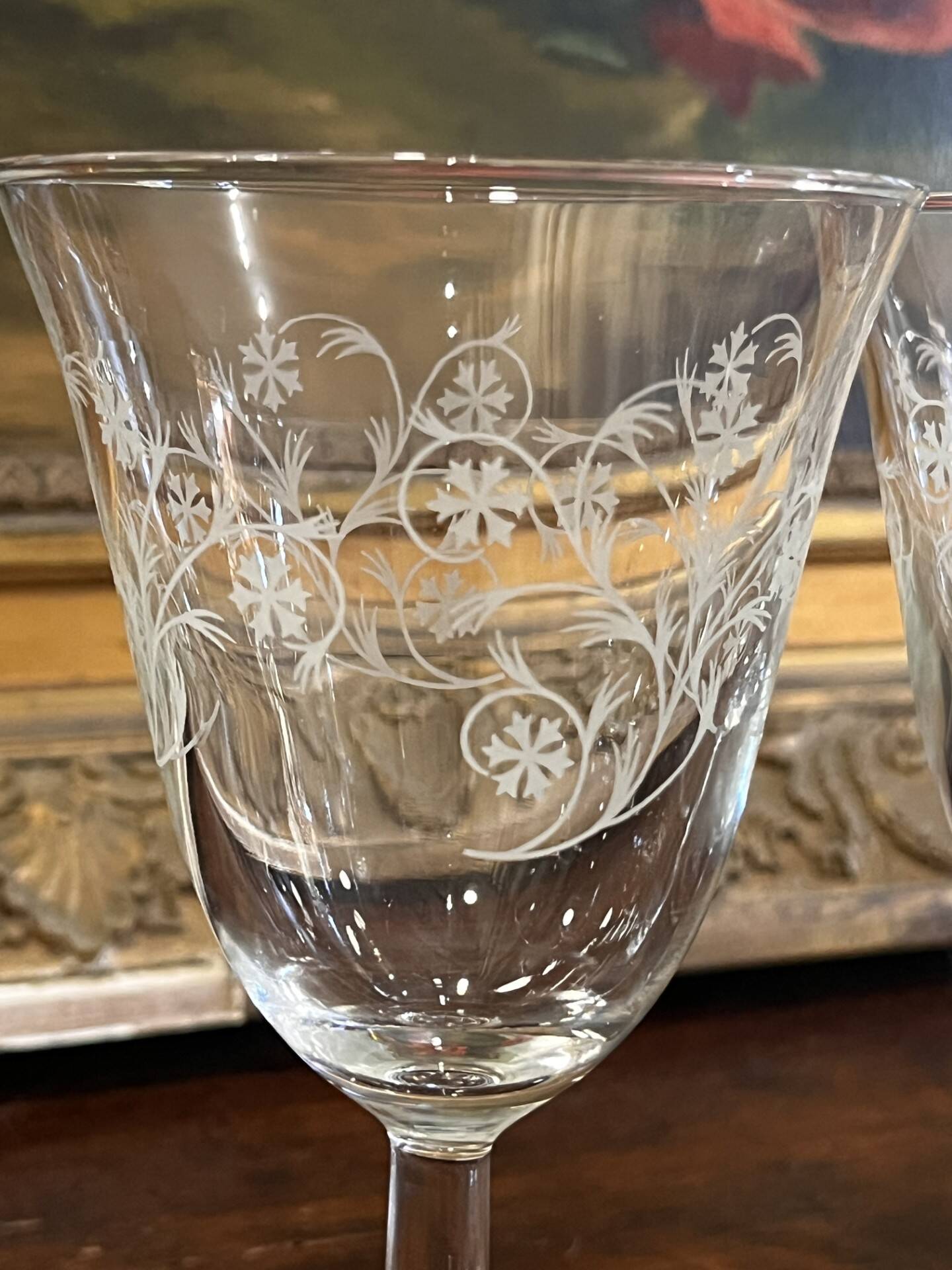 Ancient engraved vases