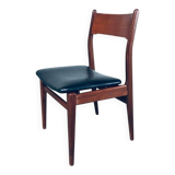 Mid-Century Scandinavian Modern Teak Dining Chairs, Set of 4