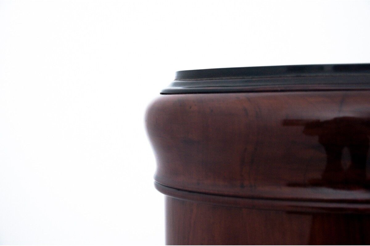 Biedermeier bollard cabinet, Sweden, 1870s. Restored