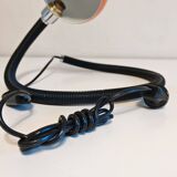 Targetti orange lacquered snake lamp