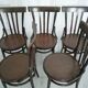 Ensemble 5 chaises bistrot