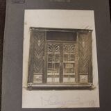 Art Deco period bookcase signed by Jules Cayette Nancy