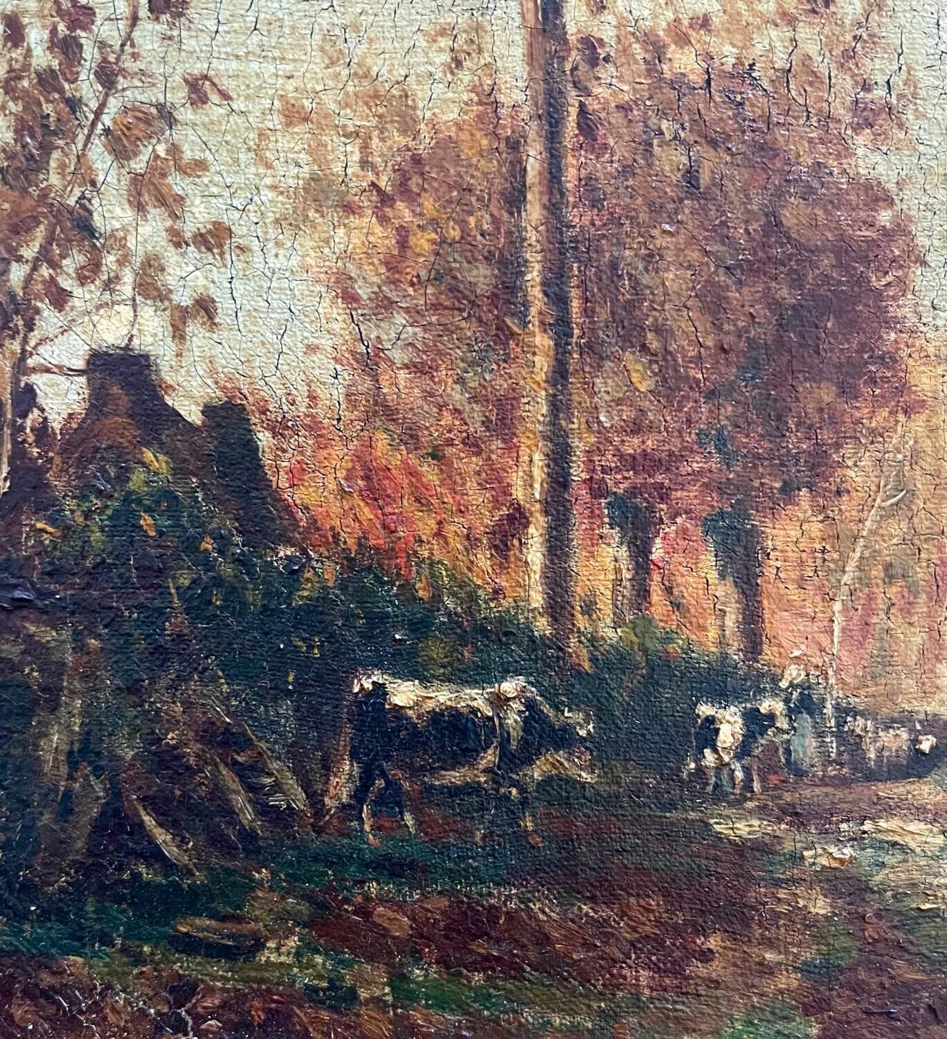 Oil on canvas, 19th century.
