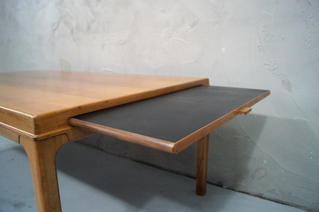 Scandinavian minimalist teak coffee table, 1960s