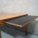 Scandinavian minimalist teak coffee table, 1960s