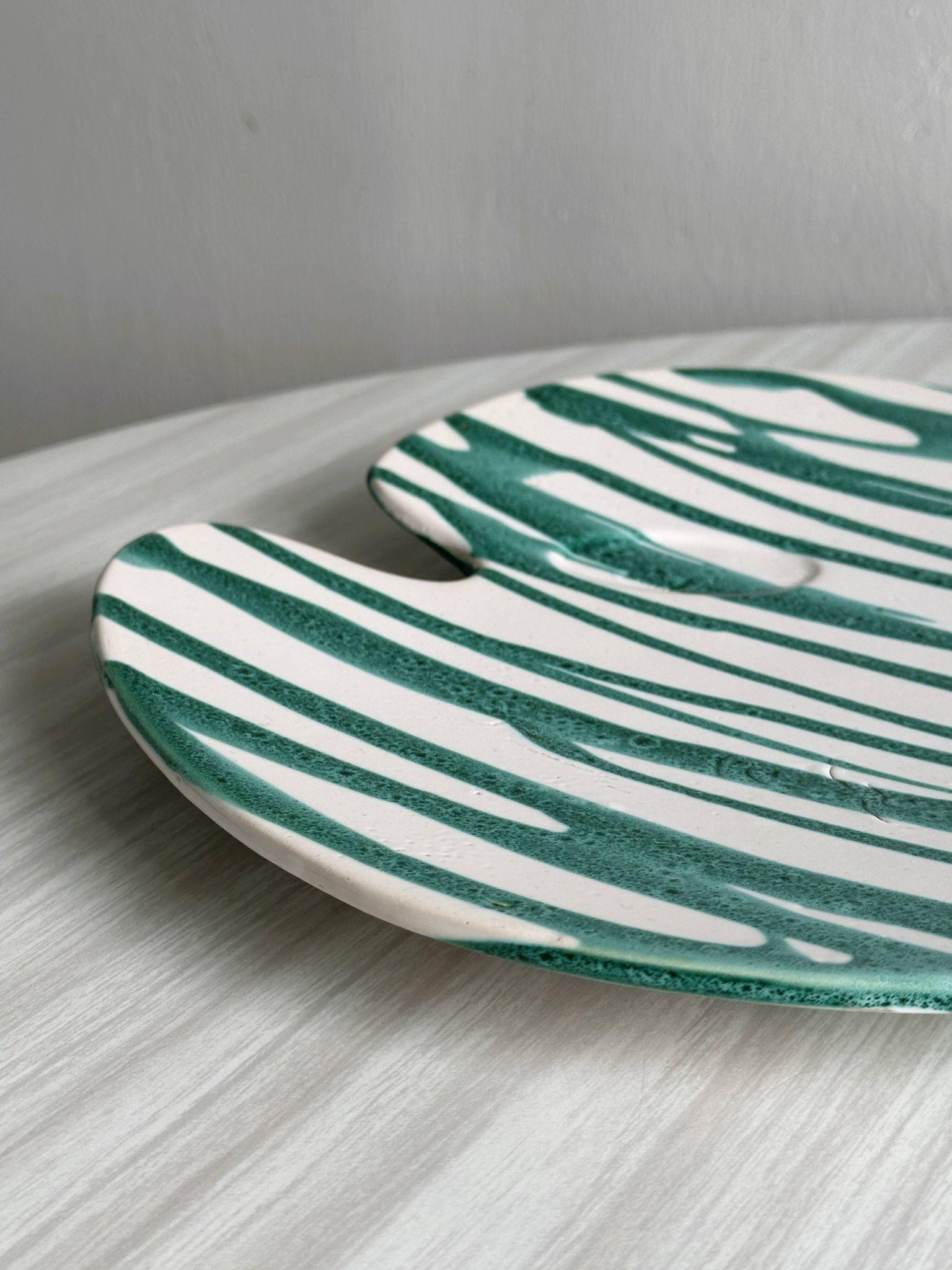 Ceramic cheese or charcuterie board