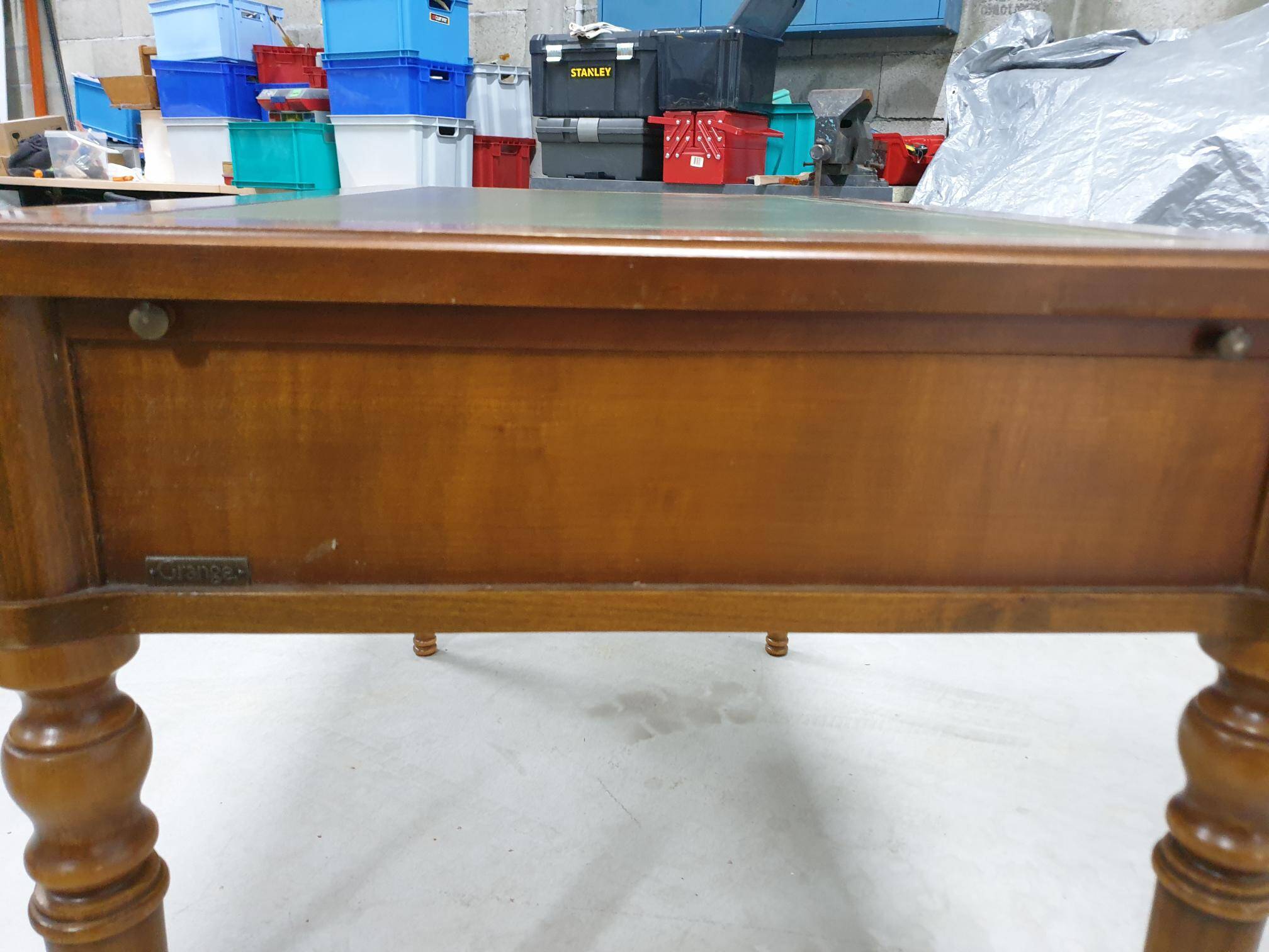 Birk desk and grange brand armchair