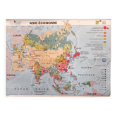 School map of Asia